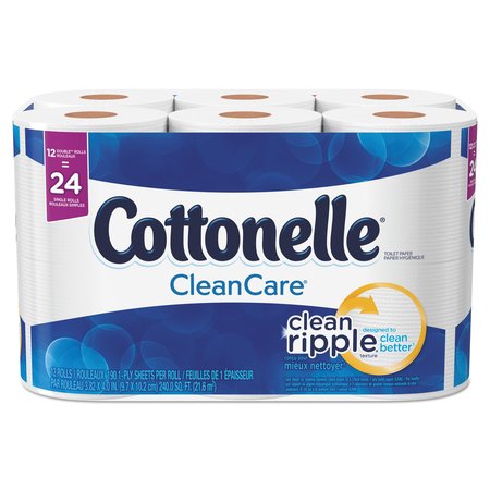 Cottonelle Ultra Soft, Standard, 150 Sheets, White, 48 PK 12456